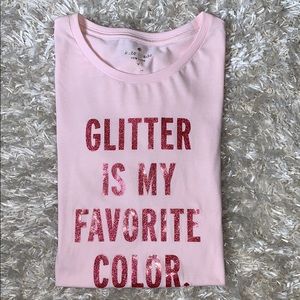 Kate Spade “Glitter Is My Favorite Color” Tee